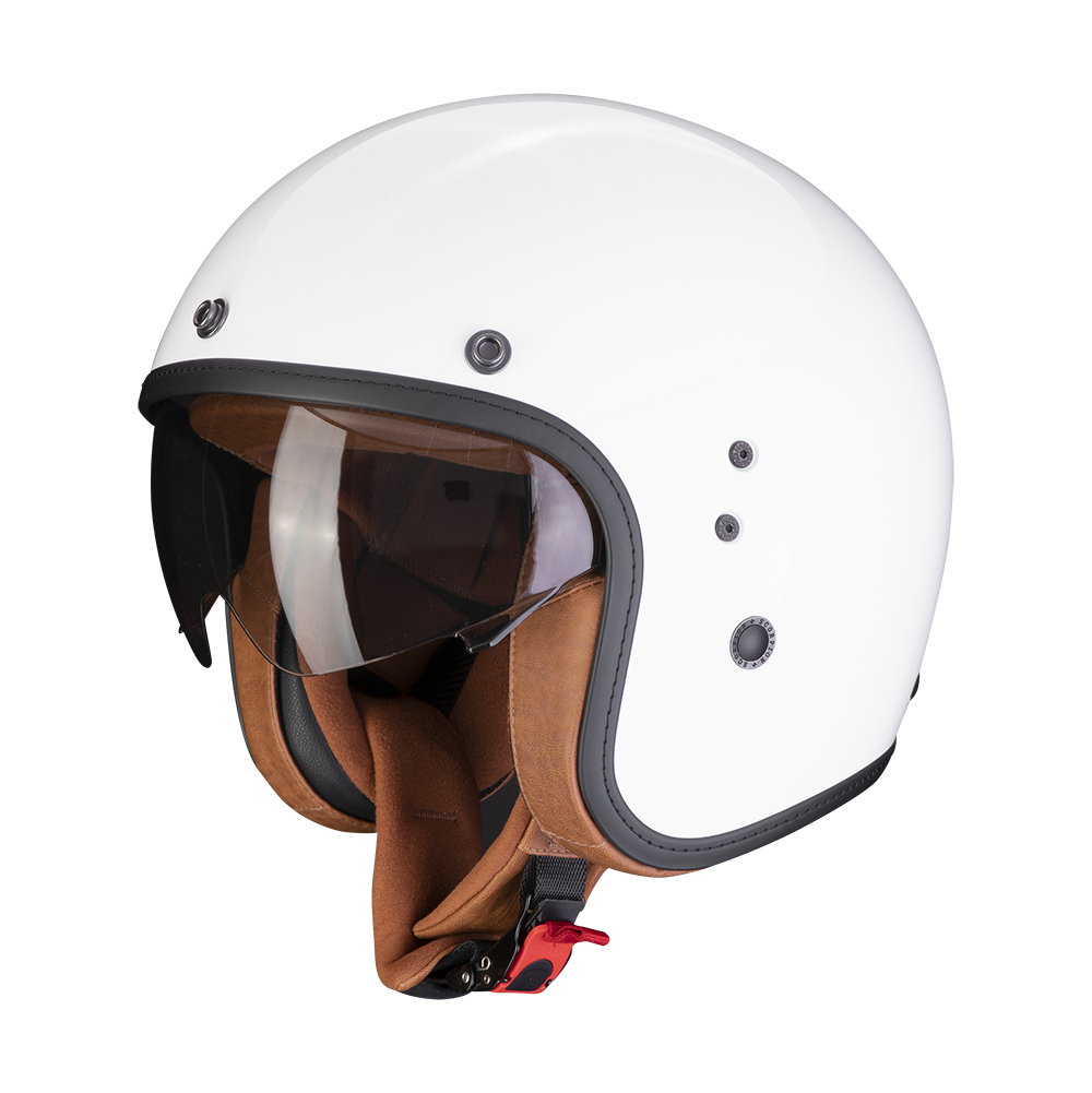 [78-237-05-02] Casco Scorpion Belfast Evo Luxe Blanco (XS)