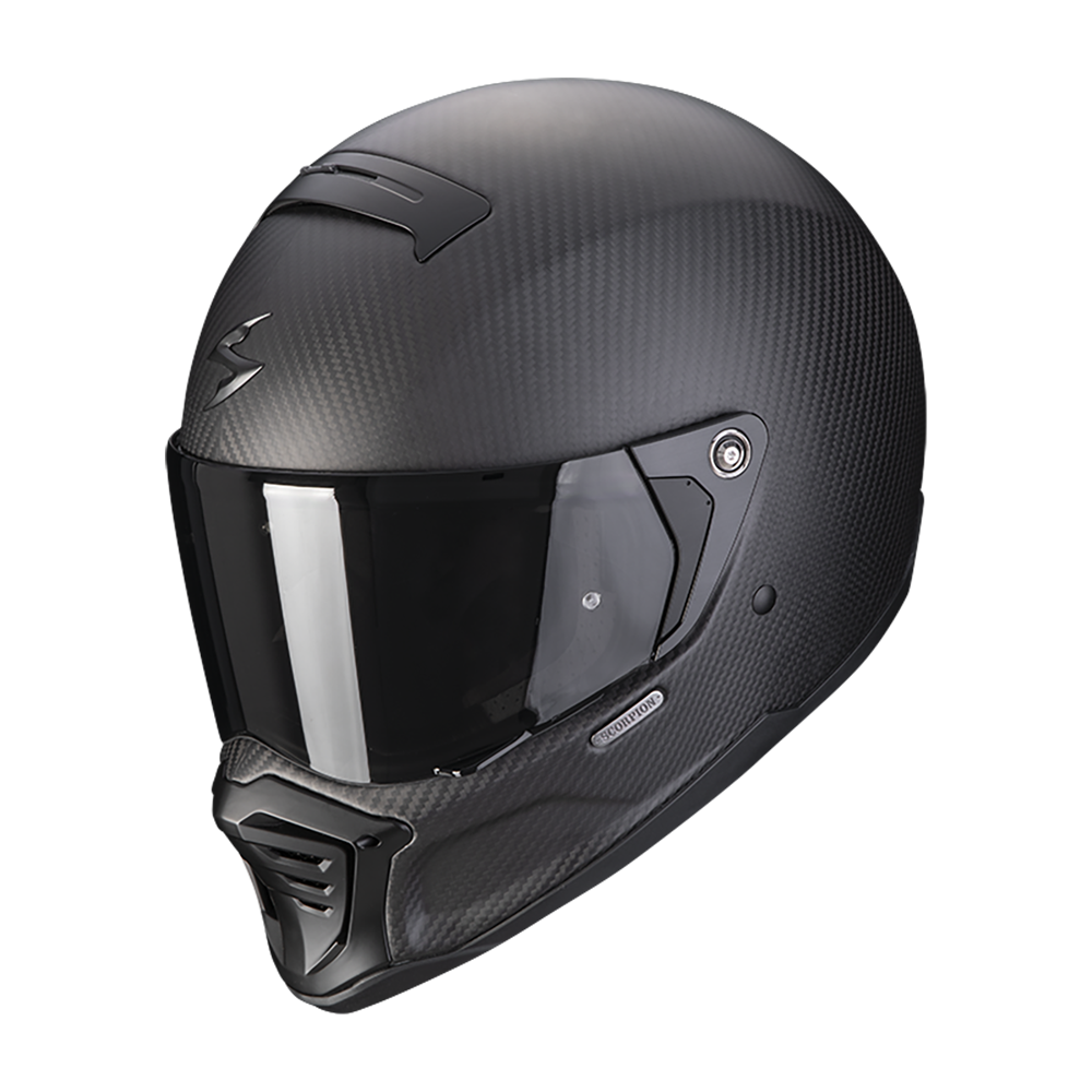 Casco Scorpion Exo-Hx1 Carbon Se Mate Negro