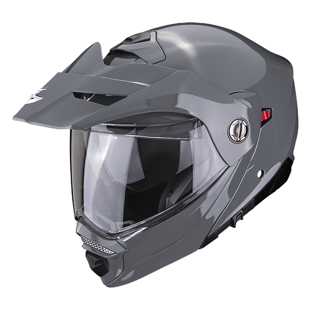 [89-100-253-02] Casco Scorpion Adx-2 Solid Gris Cemento (XS)