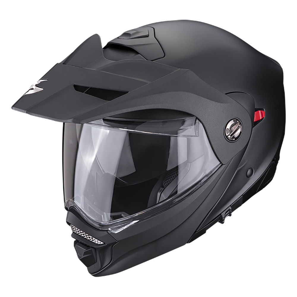 Casco Scorpion Adx-2 Solid Negro Perla Mate