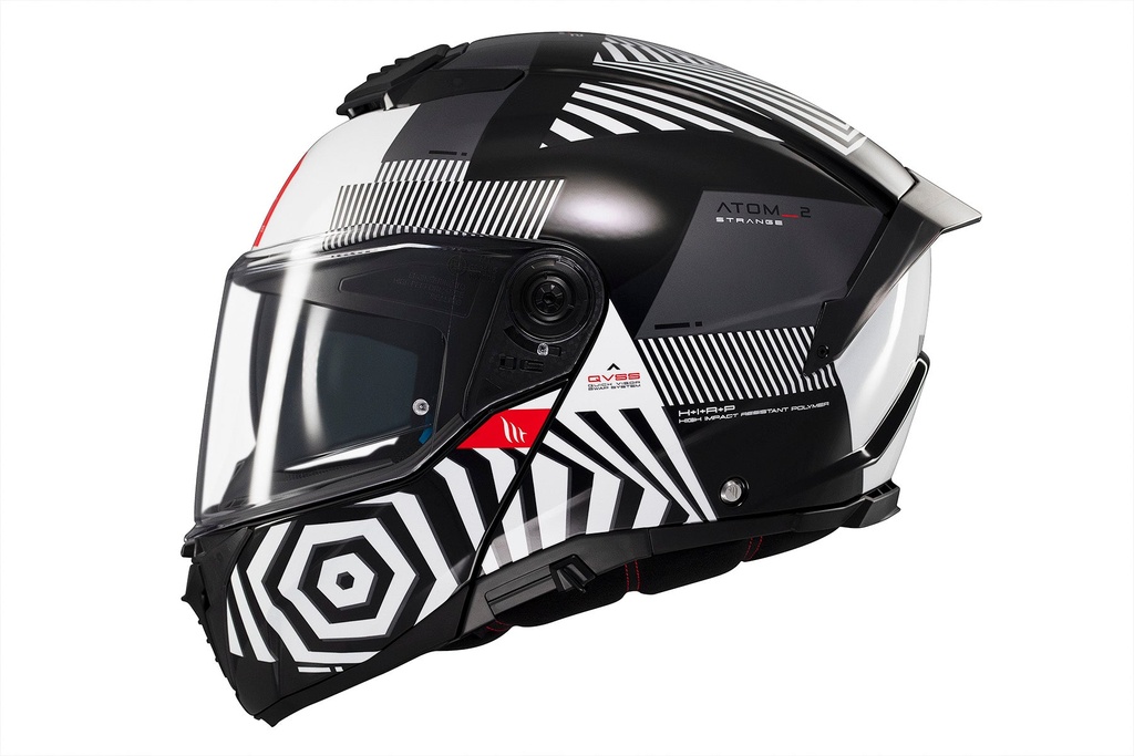 Casco Modular MT FU404SV ATOM 2 SV STRANGE B2 BRILLO