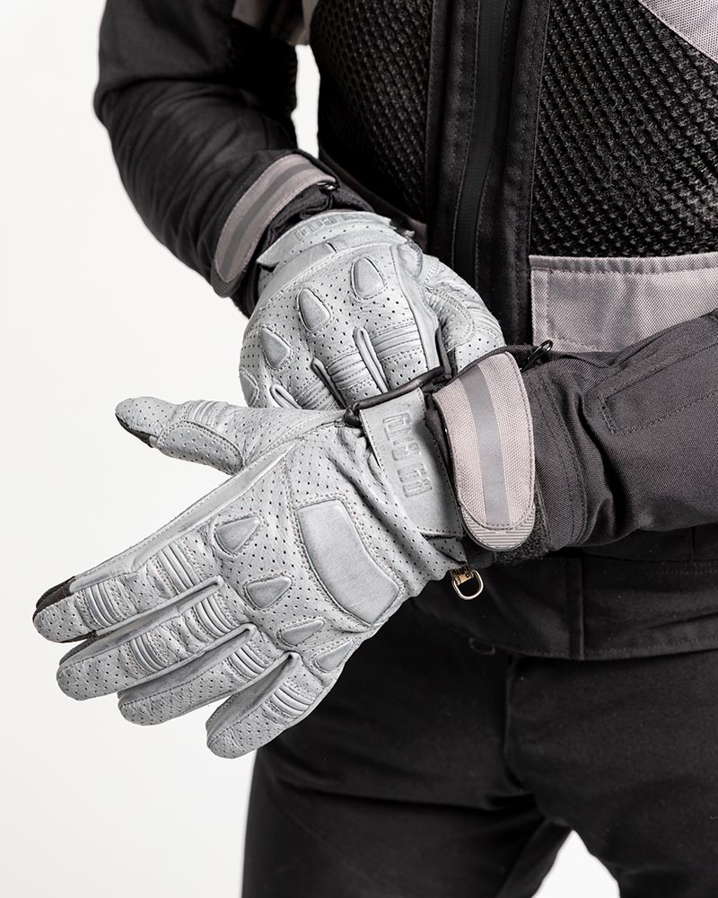 GLOVES PILOT II MAN GREY