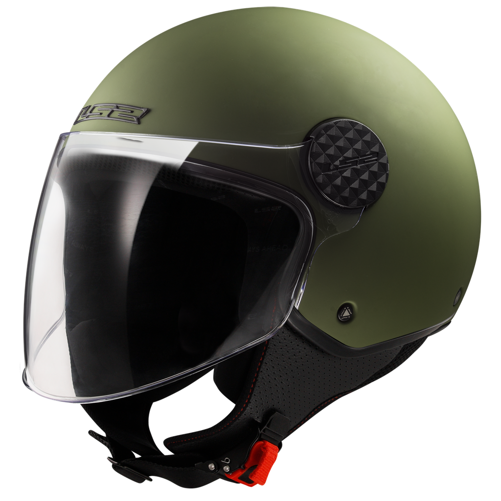 [365585062XS] LS2 OF558 SPHERE LUX II SOLID M.MILITARY GREEN-06 (XS)