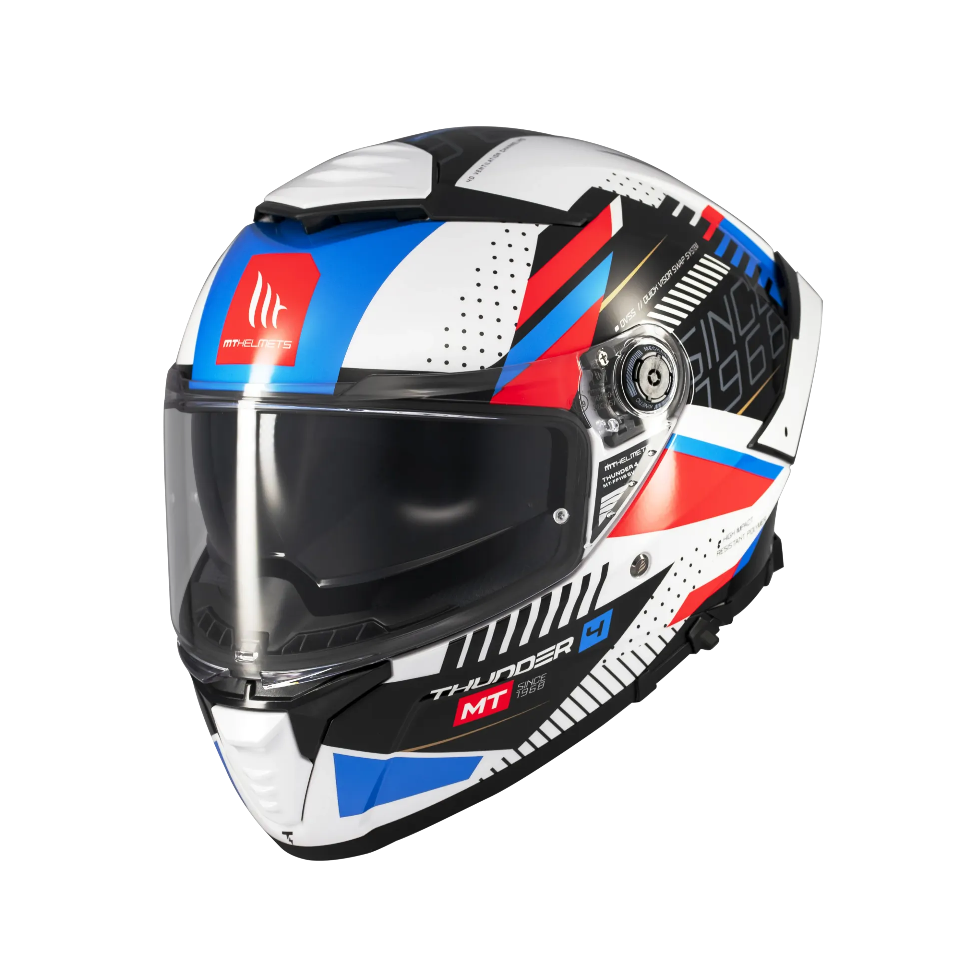 Casco Integral MT FF118SV THUNDER 4 SV LUMINENCE A7 BRILLO
