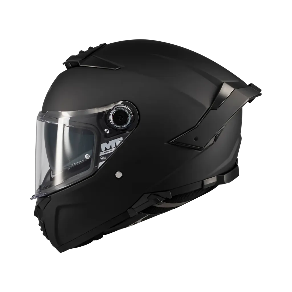 Casco Integral MT FF118SV THUNDER 4 SV SOLID A1 MATE Negro