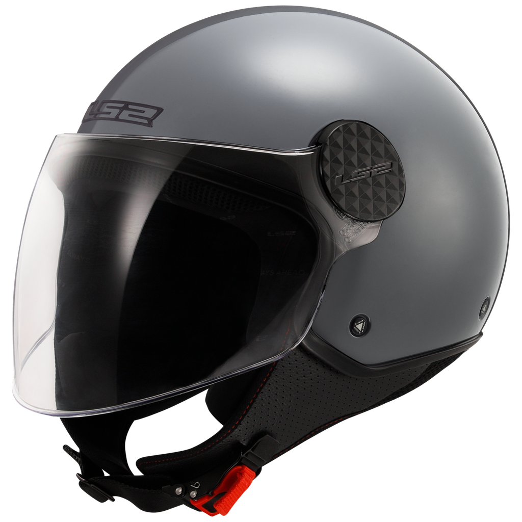Casco Moto Jet LS2 OF558 Sphere Lux II Sólido Nardo Gris