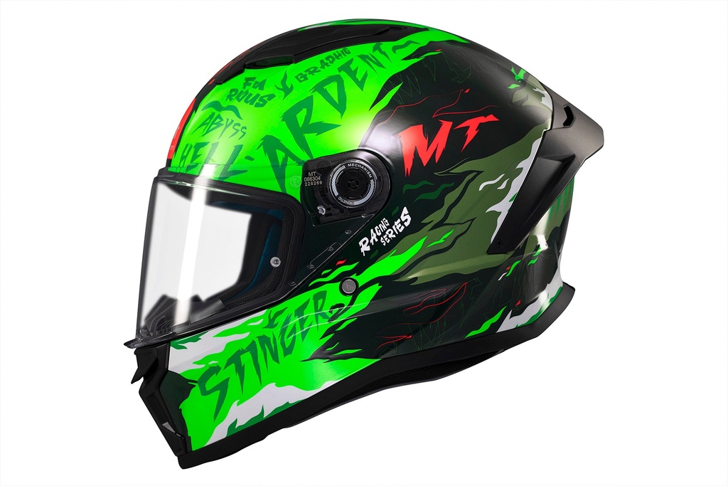 [1334B7026110] Casco Integral MT FF126 STINGER 2 ARDENT C6 BRILLO (XXS)