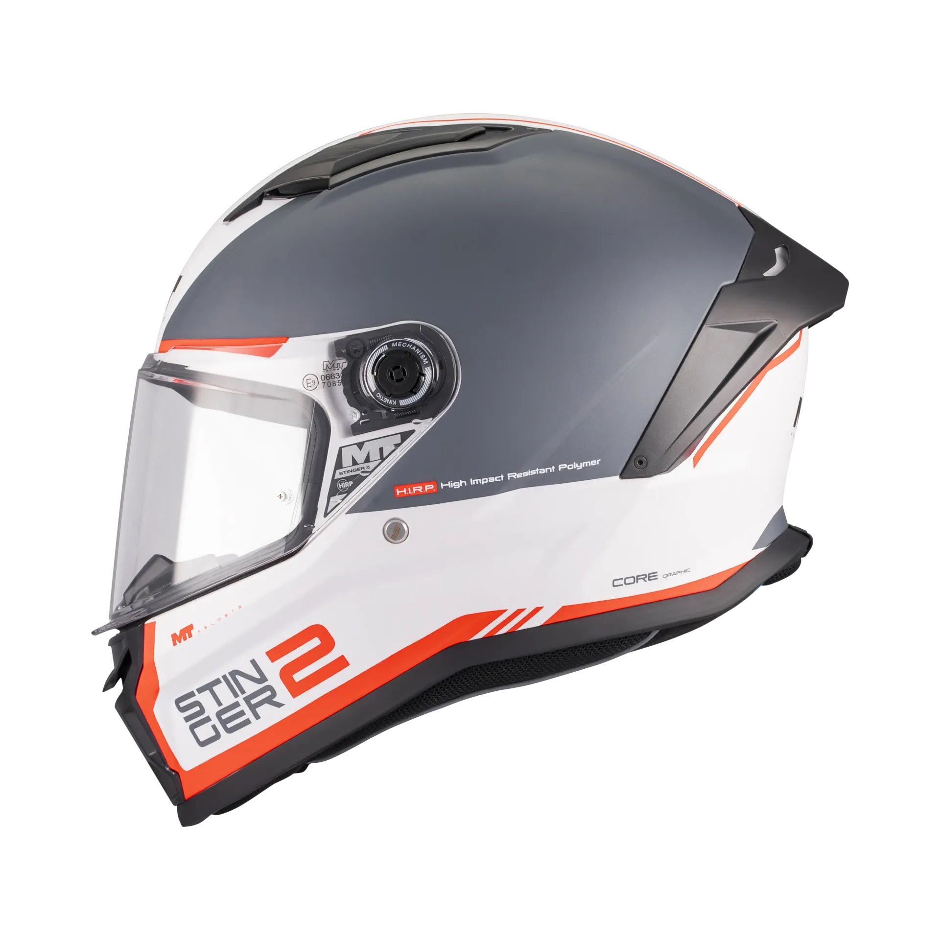 [1334C76A5202] Casco Integral MT FF126 STINGER 2 CORE A5 MATE (XXS)