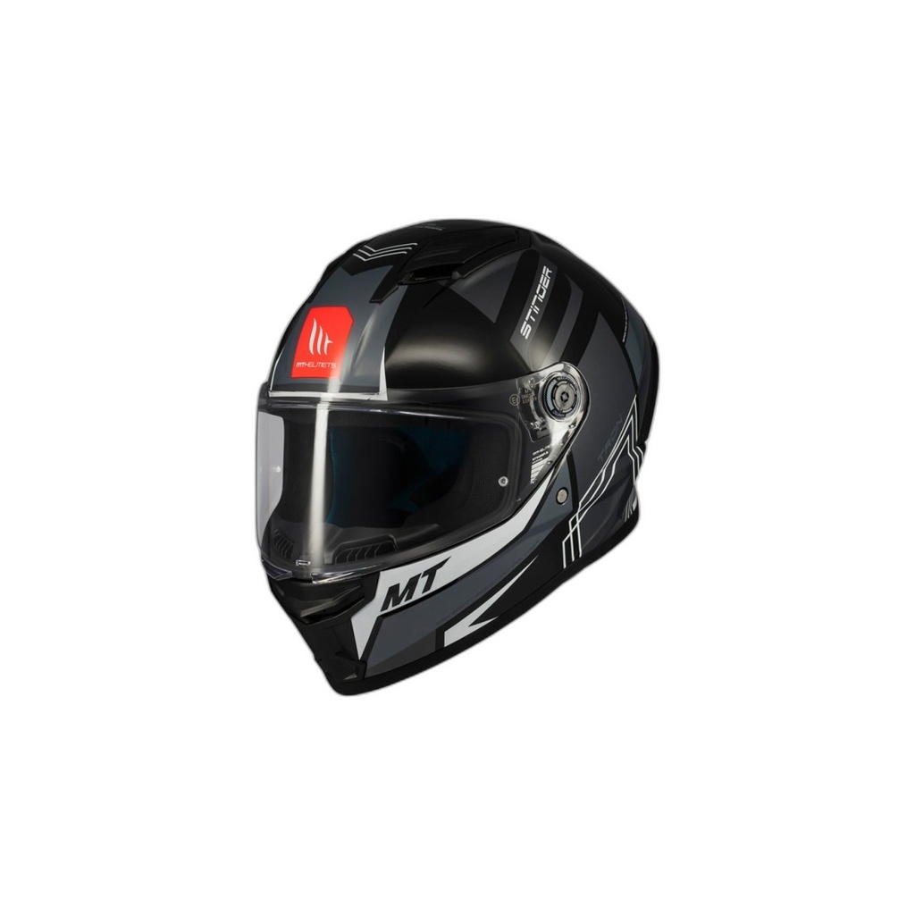 Casco Integral MT FF126 STINGER 2 CORE A8 BRILLO