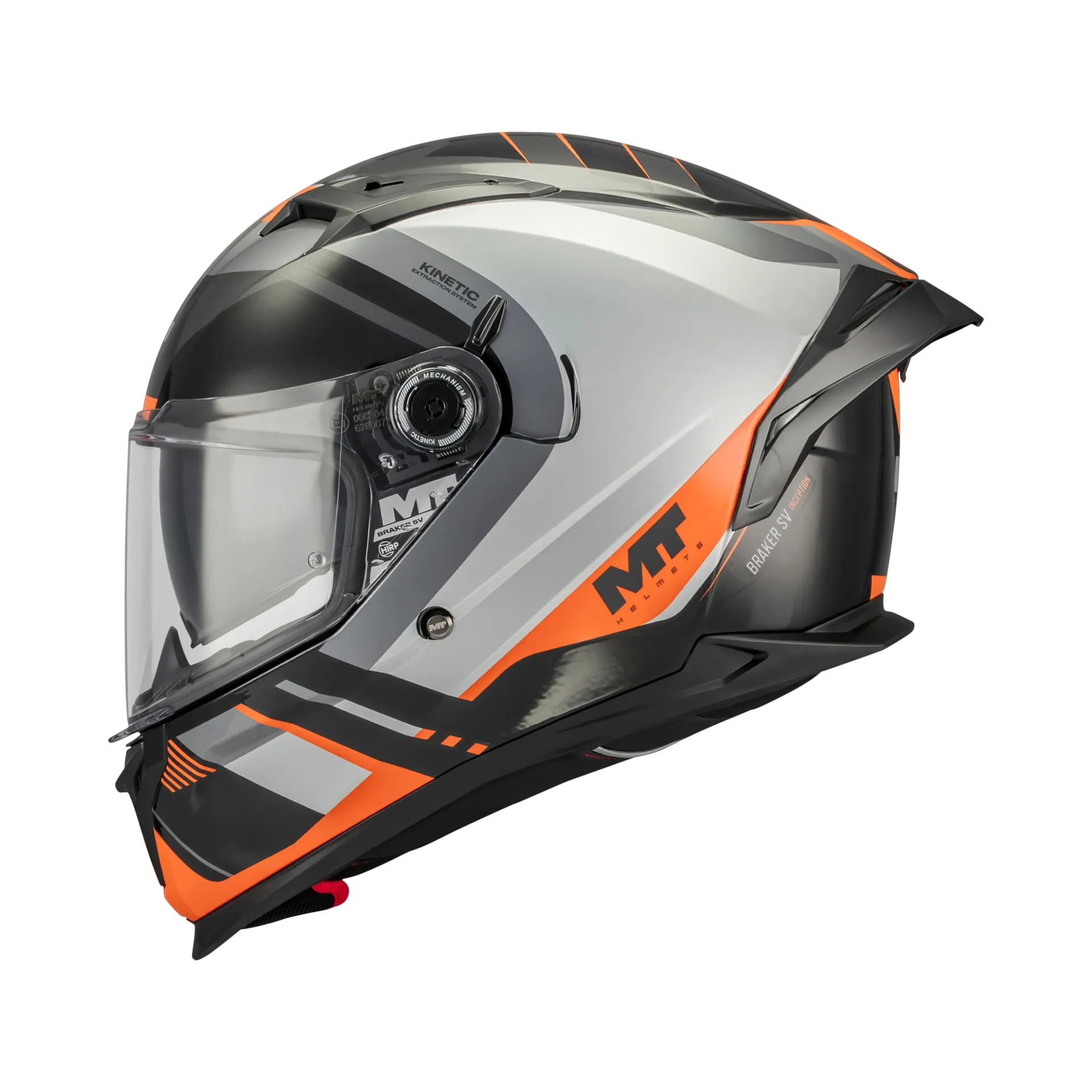 Casco Integral MT FF128SV BRAKER SV INCEPTION B4 BRILLO