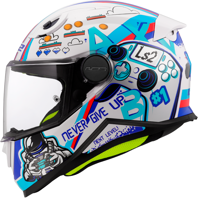 [168122002S] LS2 FF812 KID NEXT LEVEL Blanco (S)