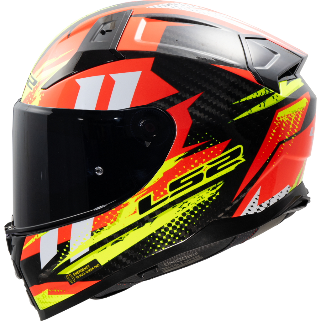 [168115632XXS] LS2 FF811 VECTOR II C TANTIC H-V YELLOW-06 Rojo (XXS)