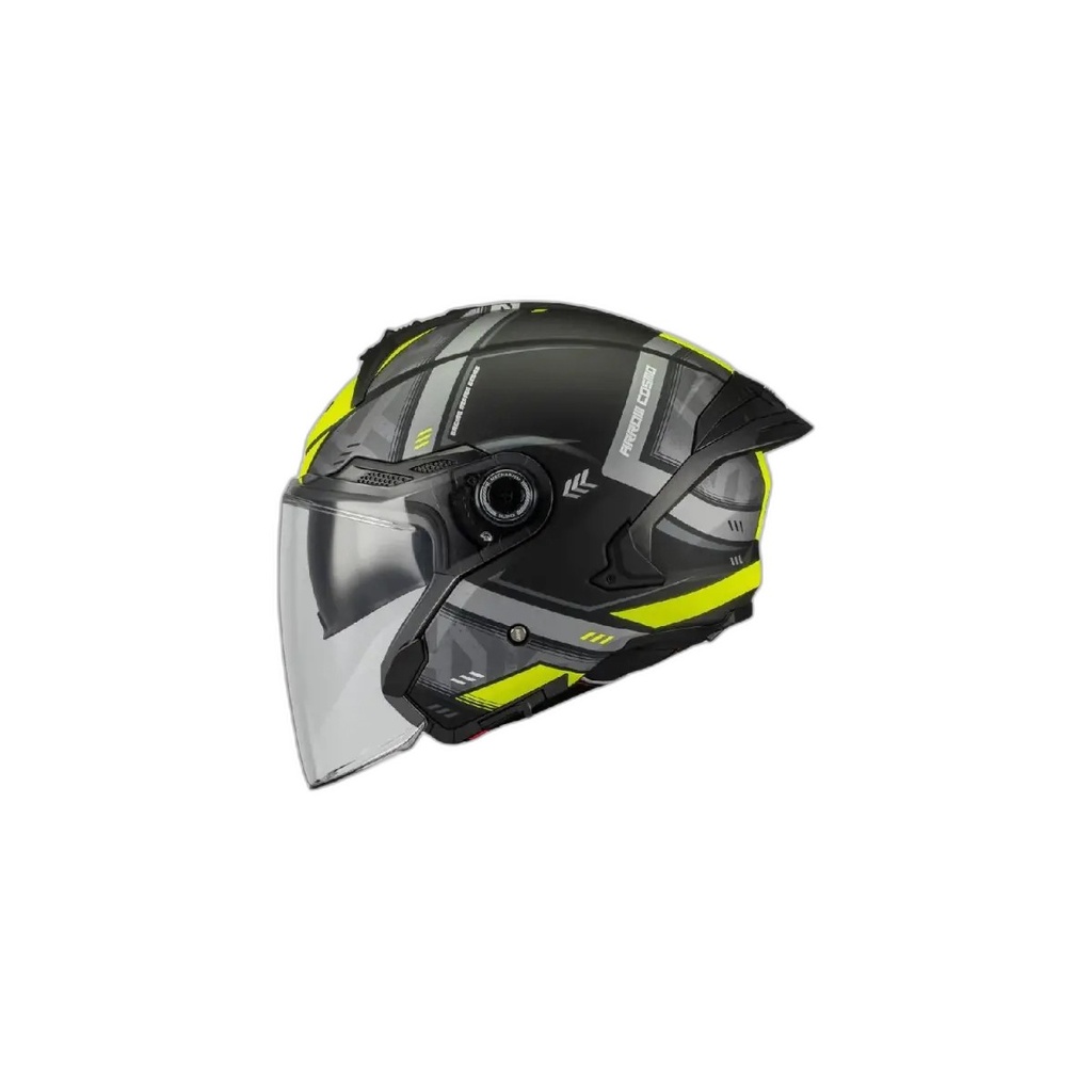 Casco Jet MT OF515SV COSMO SV SOLID A1 Mate Negro