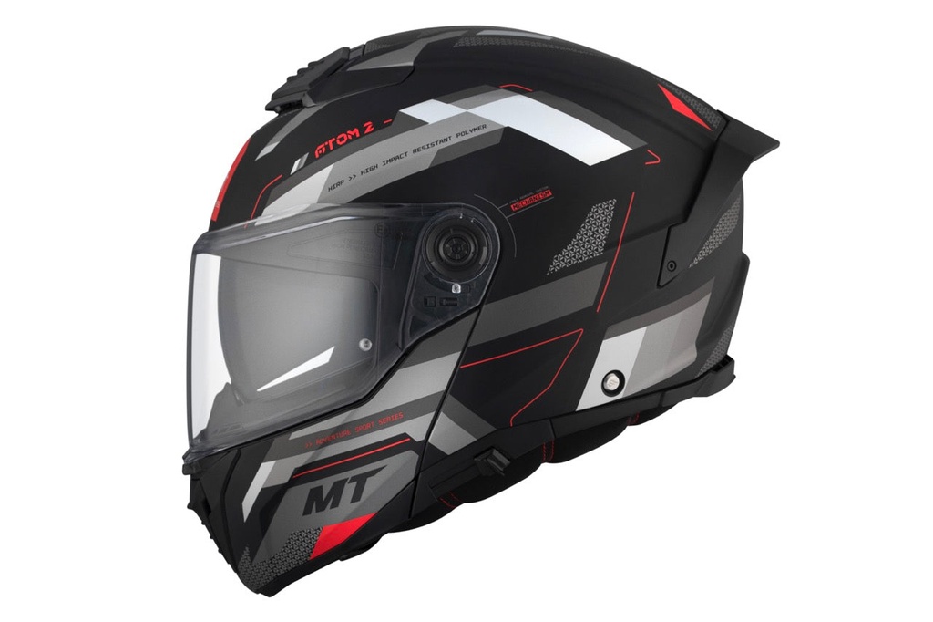 Casco Modular MT FU404SV ATOM 2 SV BAST D5 MATE