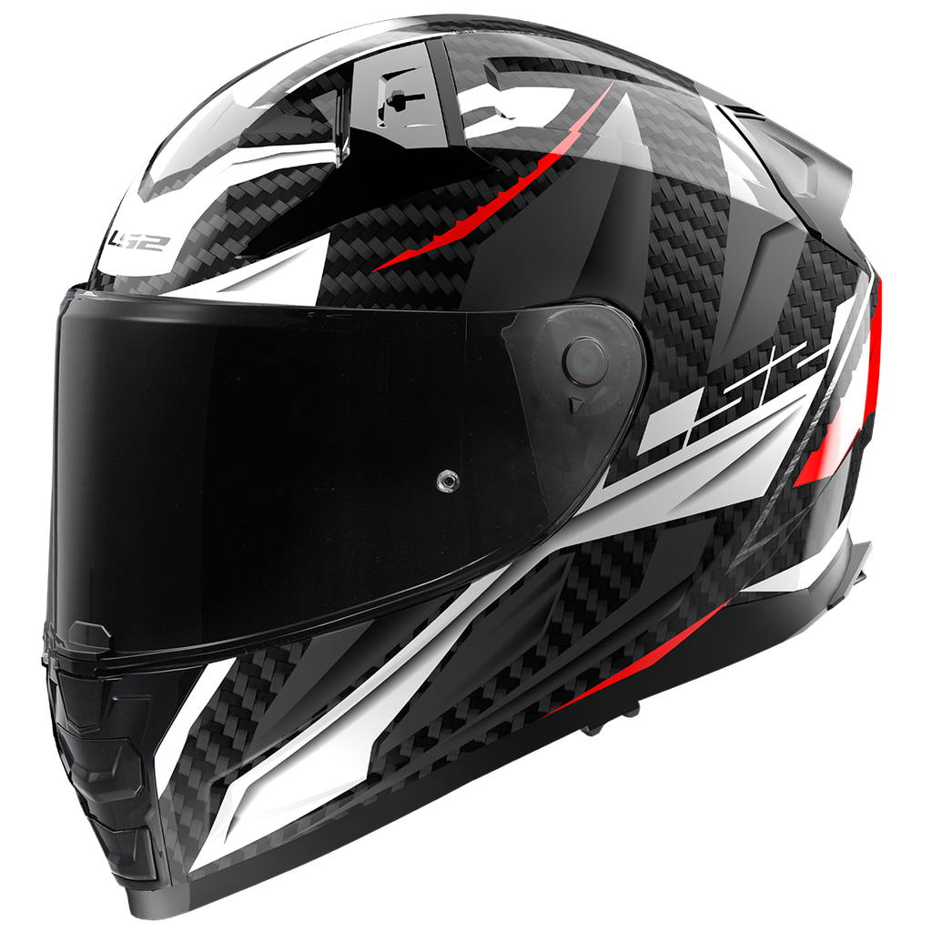 LS2 FF811 VECTOR II C SAVAGE GREY-06 Blanco Rojo