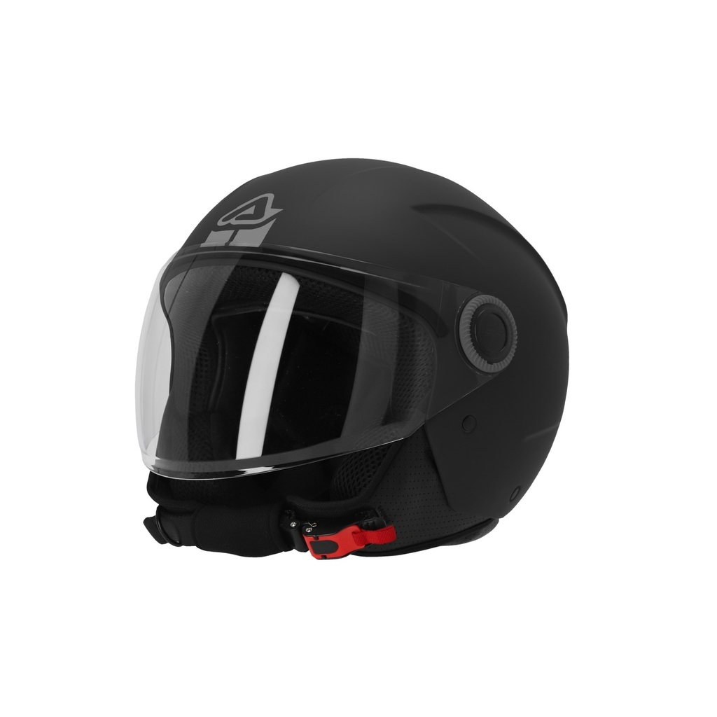 Casco Jet Acerbis Brezza negro mate