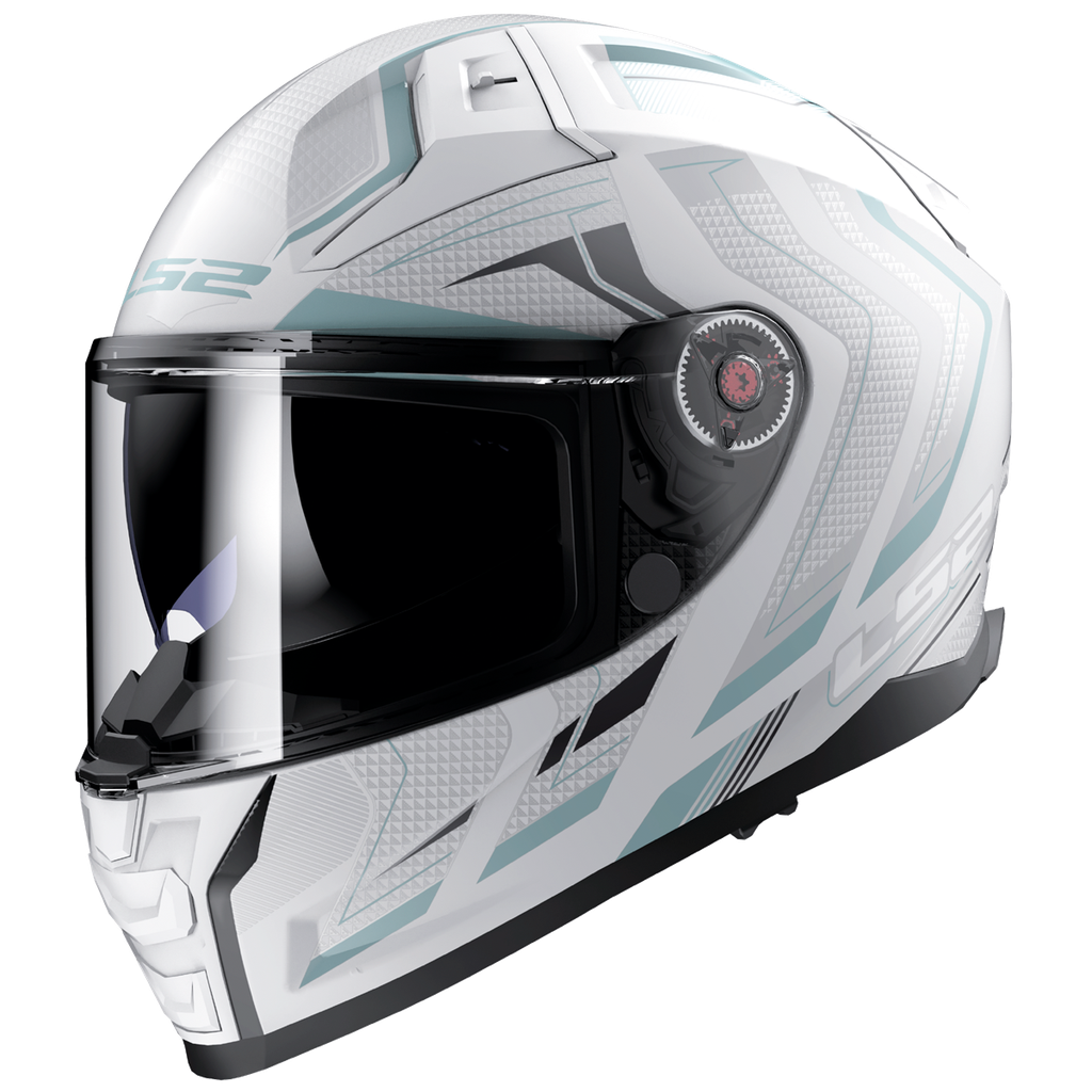 [168112904XXS] LS2 FF811 VECTOR II ALIZER M.WHITE SILVER-06 (XXS)