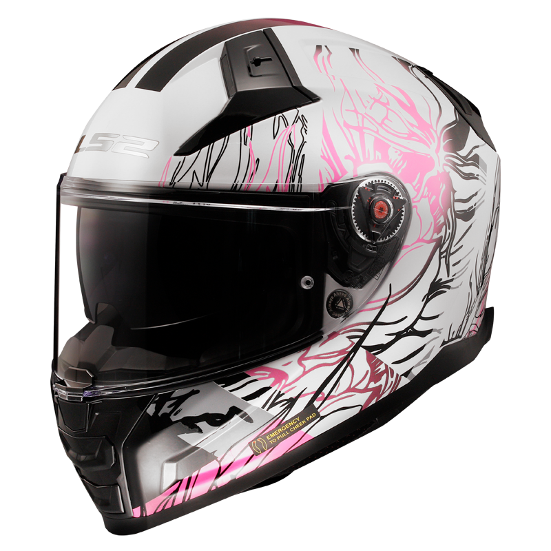LS2 FF811 VECTOR II DARFLO GL.WHITE PINK-06
