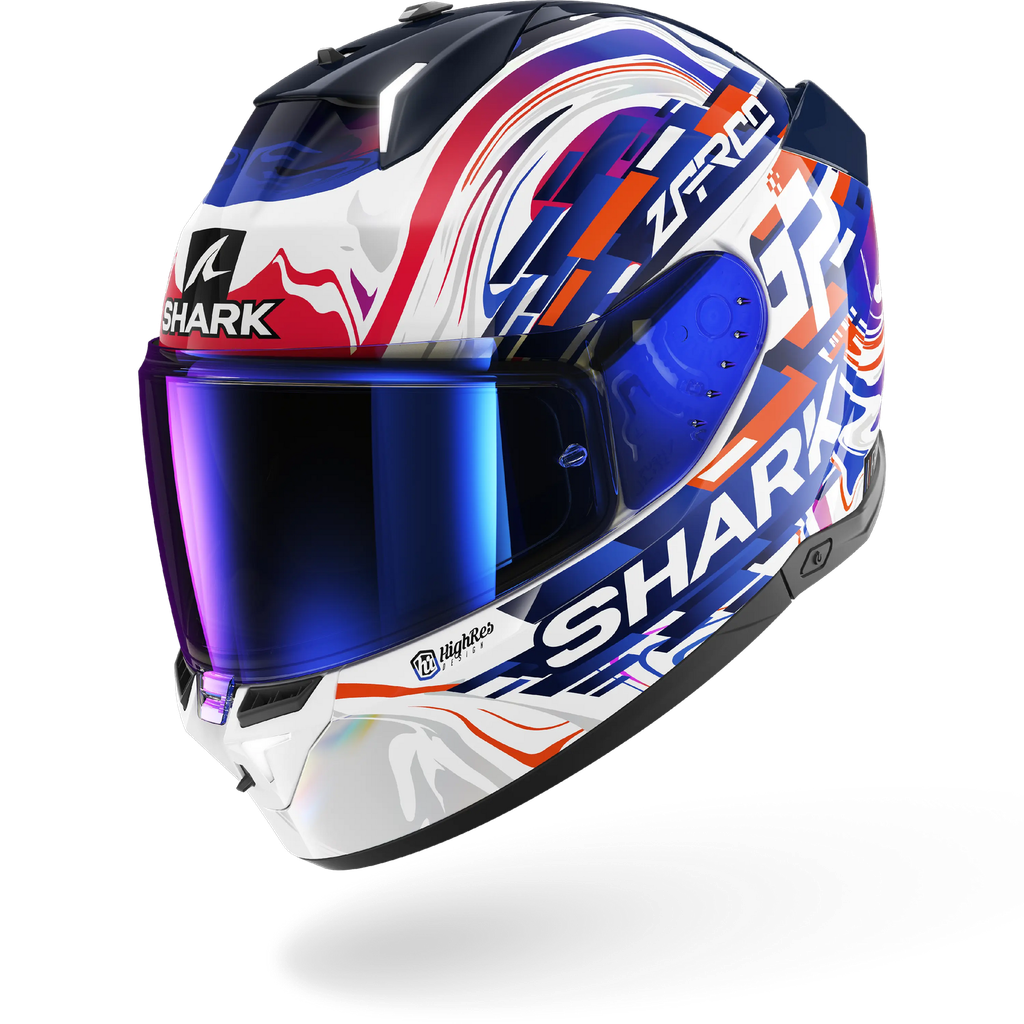 [HE0850EWVBXS] Casco Shark Skwal I3 Replica Zarco Gp De Fce WVB (XS)