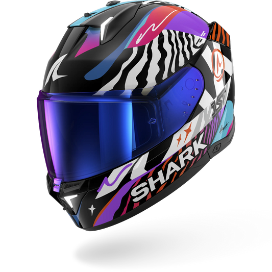 Casco Shark Skwal I3 Speed-Fancy KWO