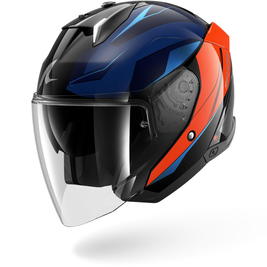 [HE3512EKUOXS] Casco Shark Skwal I3 Jet Mekarium KUO (XS)