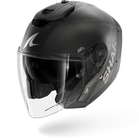 [HE8215EDAKXS] Casco Shark Rs Jet Carbon Speed-Tech Mate DAK (XS)