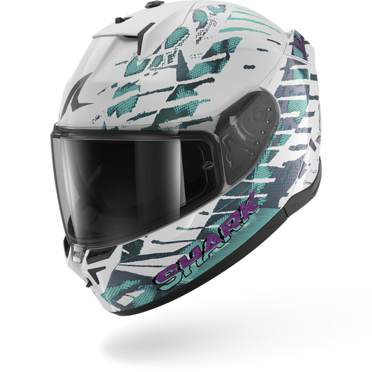 [HE0912EWXWXS] Casco Shark D-Skwal 3 Reptaia WXW (XS)