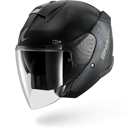 [HE3805EKAAXS] Casco Shark Skwal Jet Sp Lyne Negro Mate (XS)