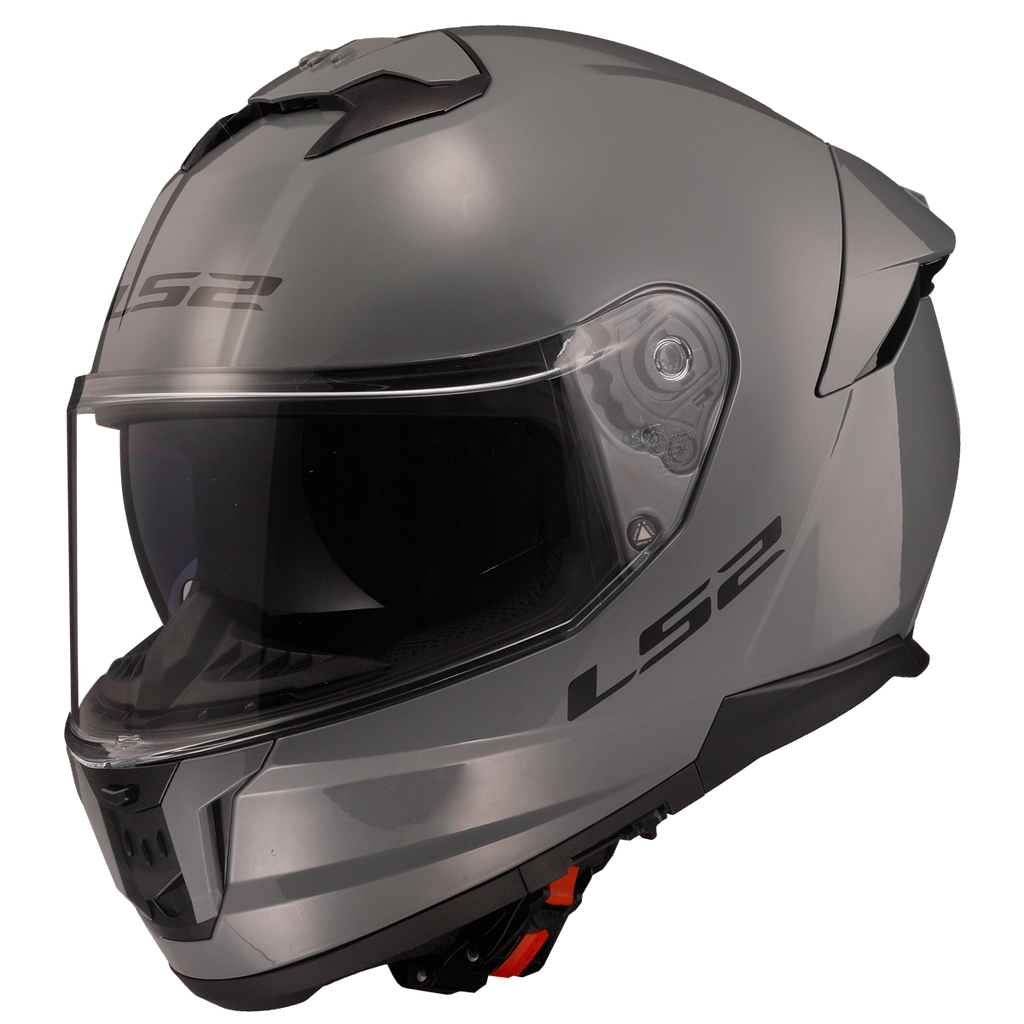 [168081006XS] Casco Moto Integral LS2 FF808 Stream II Sólido Nardo Gris (XS)
