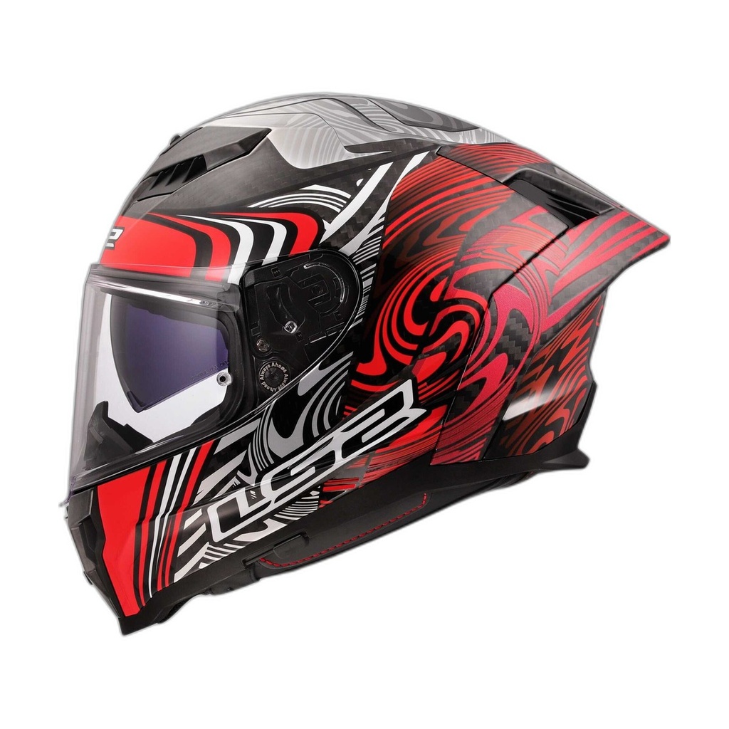 [168075254XS] Casco Moto Integral LS2 FF807 Dragon Trax Amarillo (XS)