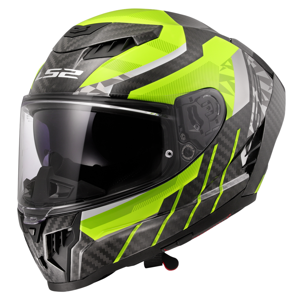 [168075254XS] LS2 FF807 DRAGON TRAX H-V Amarillo (XS)