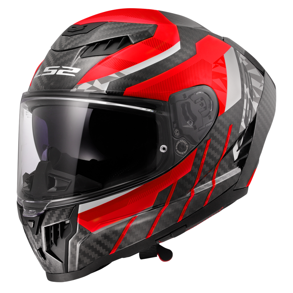 LS2 FF807 DRAGON TRAX Rojo