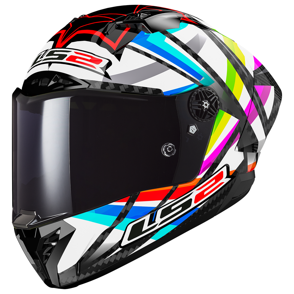 [168059002XS] LS2 FF805 THUNDER GP AERO FLASH BLACK-06 (XS)