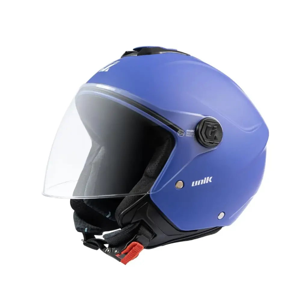 Casco Jet Unik Vertex azul oscuro mate (XS)