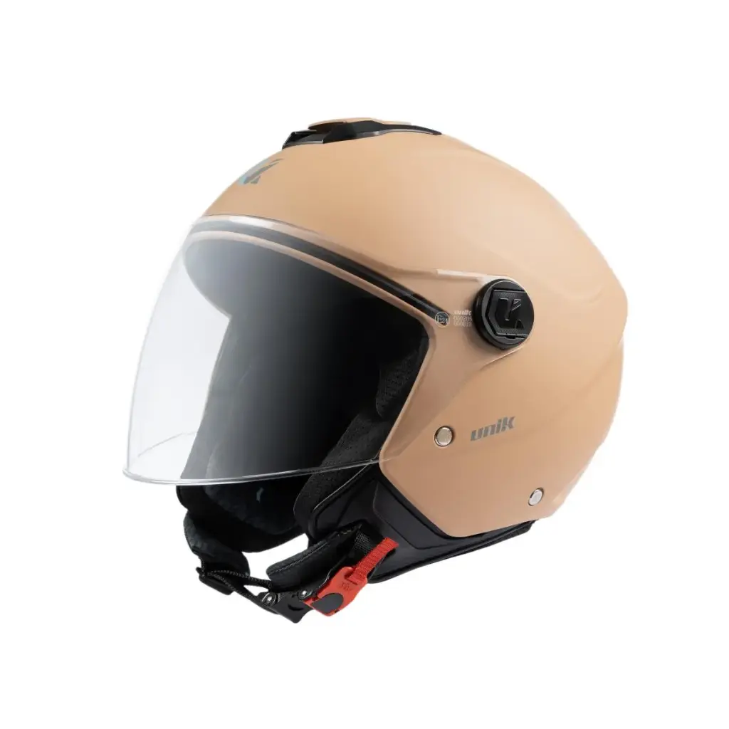Casco Jet Unik Vertex light beige (XS)