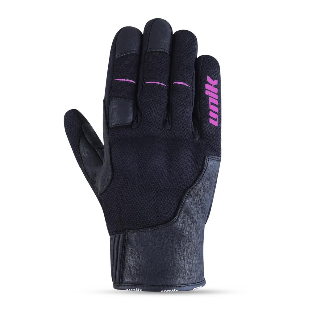 GUANTE UNIK C-81 LADY negro y rosa (XS)