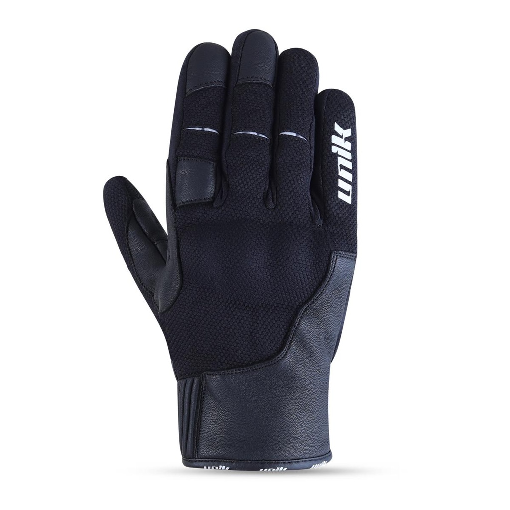 GUANTE UNIK C-81 negro y blanco (S)