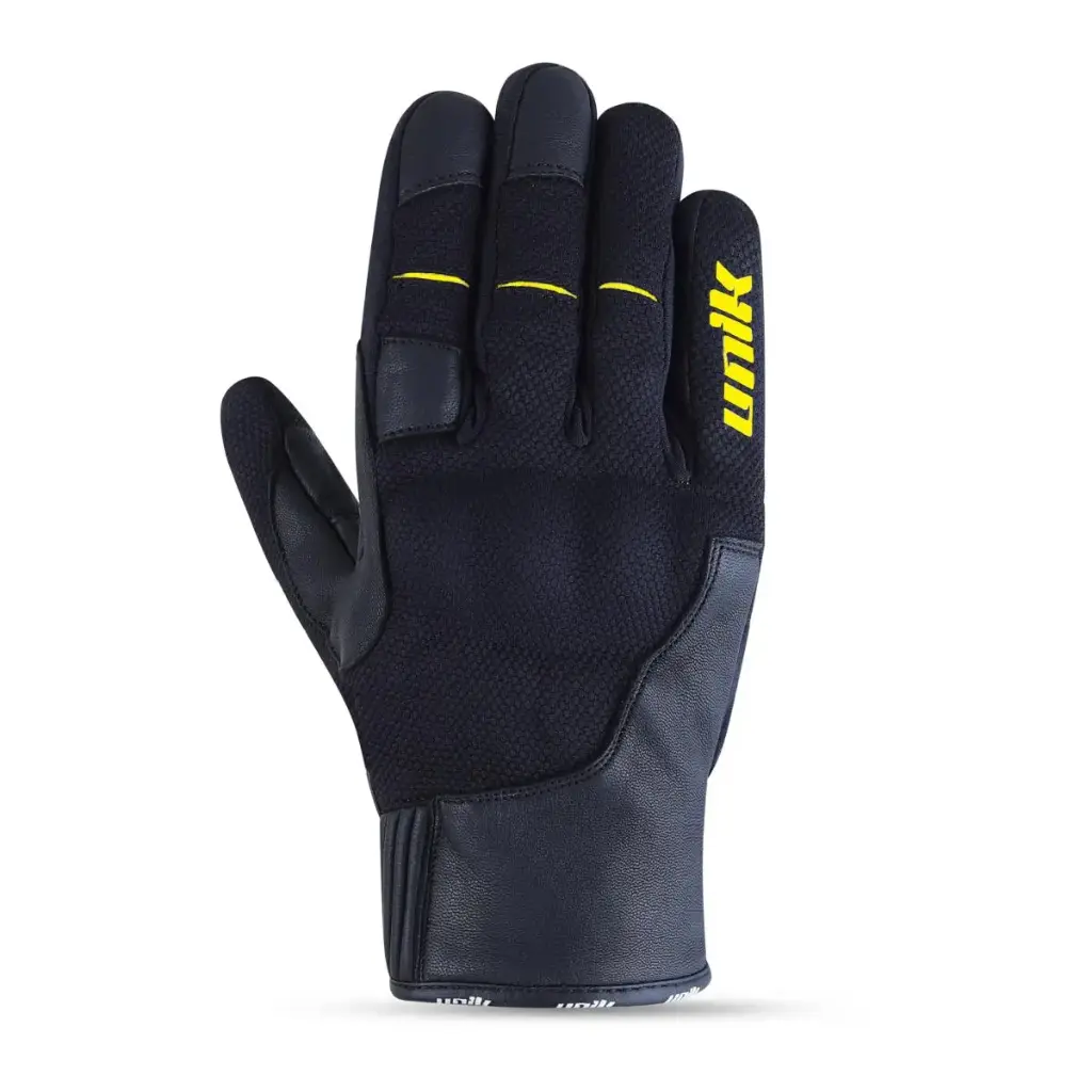 GUANTE UNIK C-81 negro y fluor