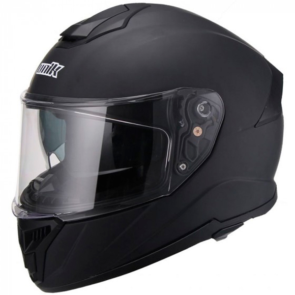 Casco Integral Tricomposite Fibra Unik Galaxy Dv negro mate