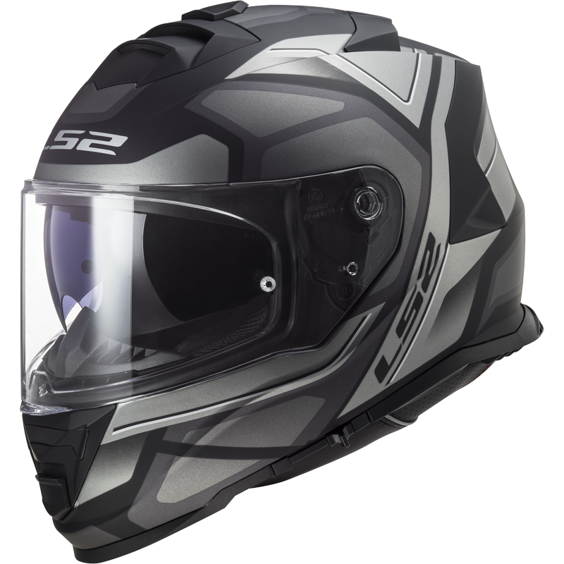 [168002207XS] LS2 FF800 STORM II FASTER MATT TITANIUM-06 (XS)