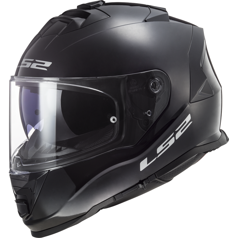 [168001012XS] LS2 FF800 STORM II SOLID GLOSS BLACK-06 (XS)