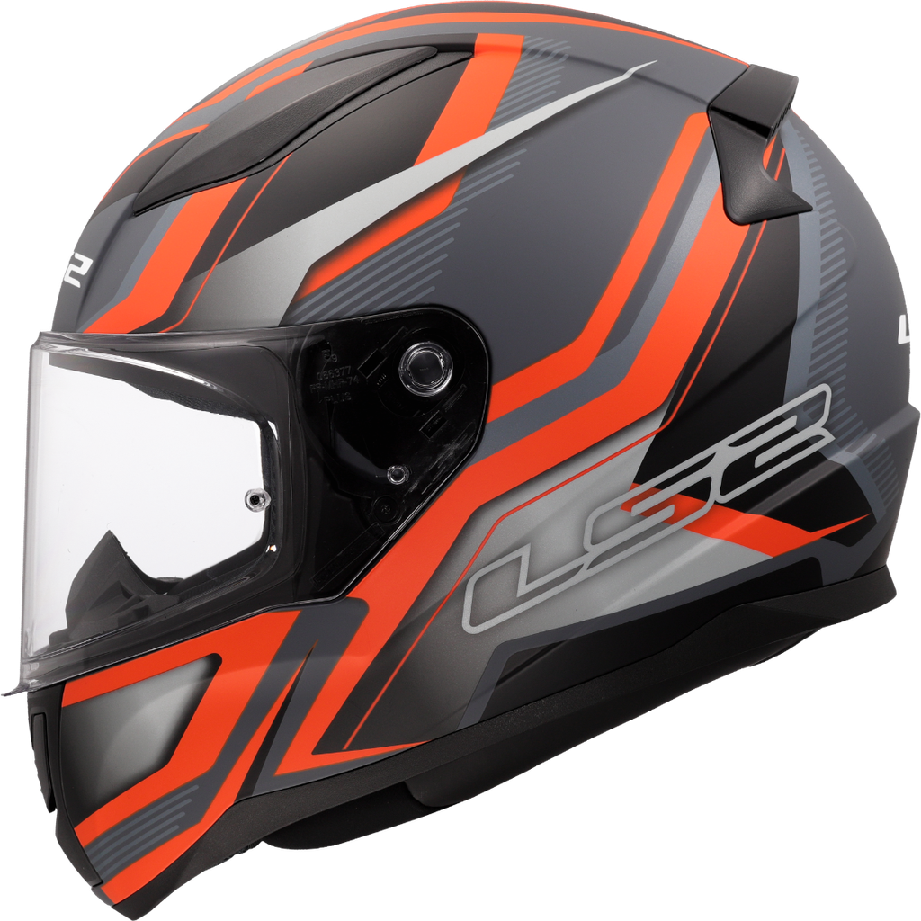 LS2 FF353 RAPID II FLITZ ORANGE GREY-06