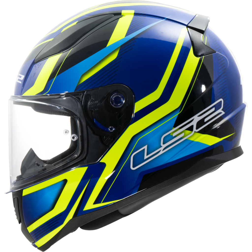 [163534926XS] LS2 FF353 RAPID II FLITZ H-V YELLOW BLUE-06 (XS)