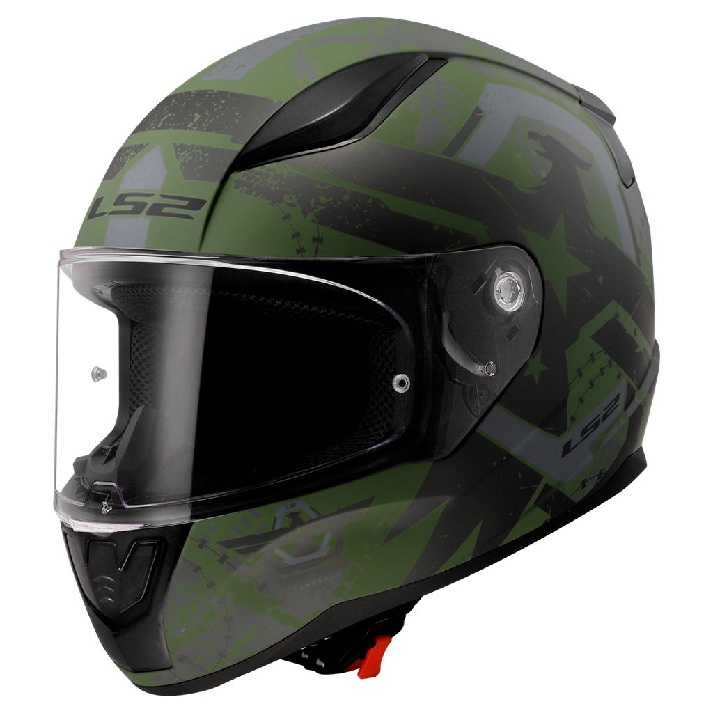 [163532562XS] LS2 FF353 RAPID II THUNDER BIRDS M.MILITARY-06 (XS)