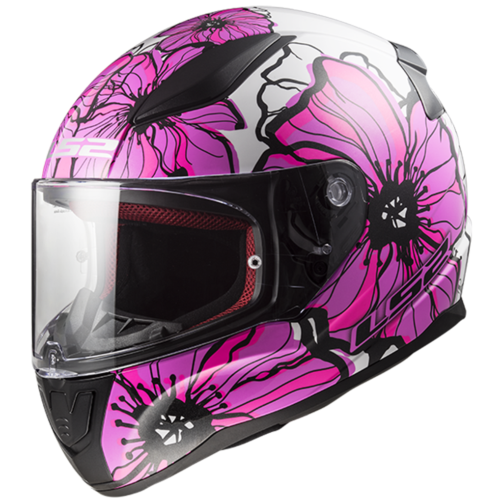 LS2 FF353 RAPID II POPPIES PINK-06