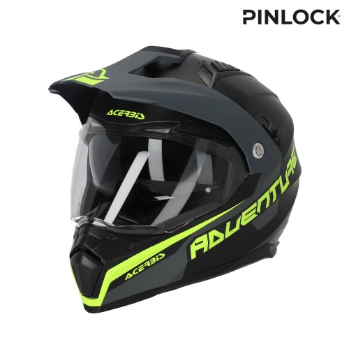 Casco Acerbis Flip 2206 Negro Gris