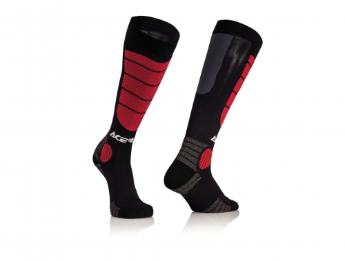 Calcetines Acerbis MX Impact Kid Negro/Rojo