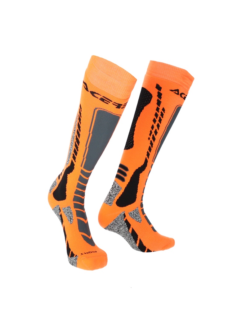 Calcetines Acerbis MX Pro Negro/Naranja