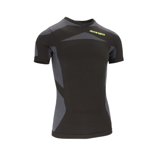Camiseta Acerbis X-BODY Summer 2.0 Negro/Amarillo