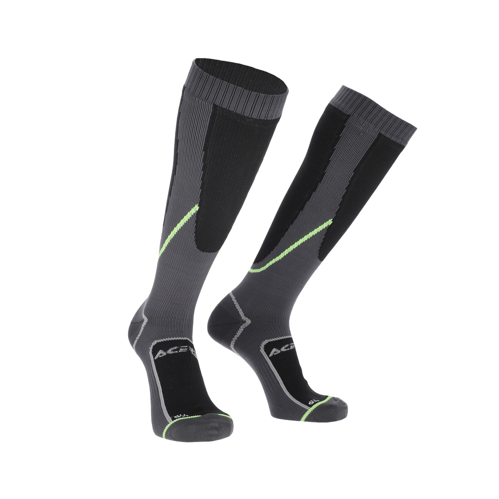 Calcetines Acerbis NO-WET Negro/Amarillo